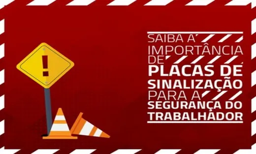 Para que servem as etiquetas e placas de sinalização nas indústrias?