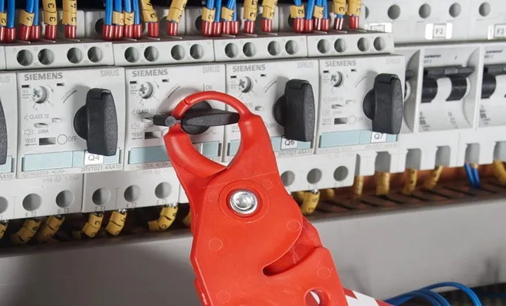 Dispositivo de Bloqueio de Disjuntor Motor Tagout