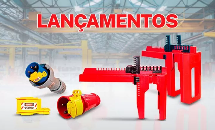 Conheça os lançamentos Tagout: bloqueio de válvula esfera grande e bloqueio de tomada industrial