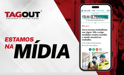 TAGOUT NA MÍDIA — 