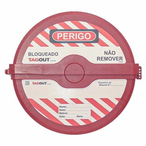 Bloqueio de Válvula Registro, Válvula Gaveta e Válvula Globo 18