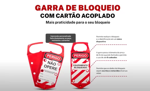 Garra de Travamento Plástica